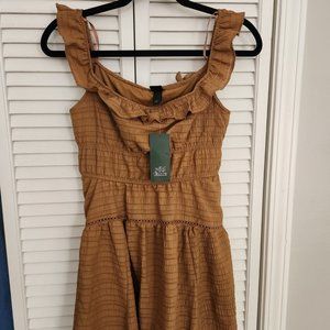 NWT Wild Fable Ruffled Mini Dress